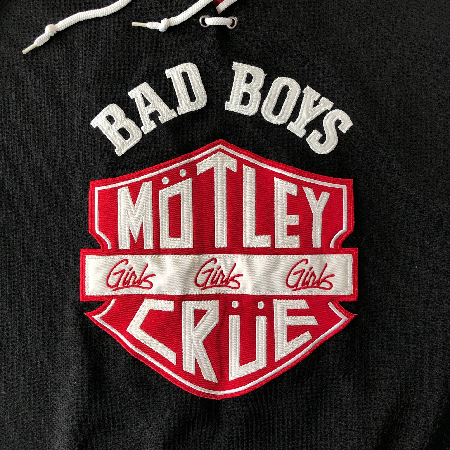 Motley Crue Bad Boys 81 Hockey Jersey XXL