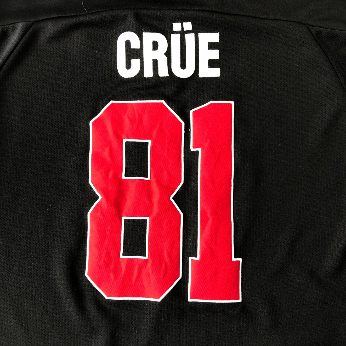 Motley Crue Bad Boys 81 Hockey Jersey XXL