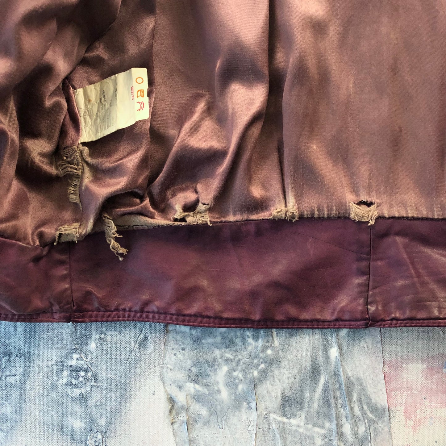 Vintage Western Hemingway Shoulder Padded Fringe Leather Bomber Zip Button Jacket L (Womens)