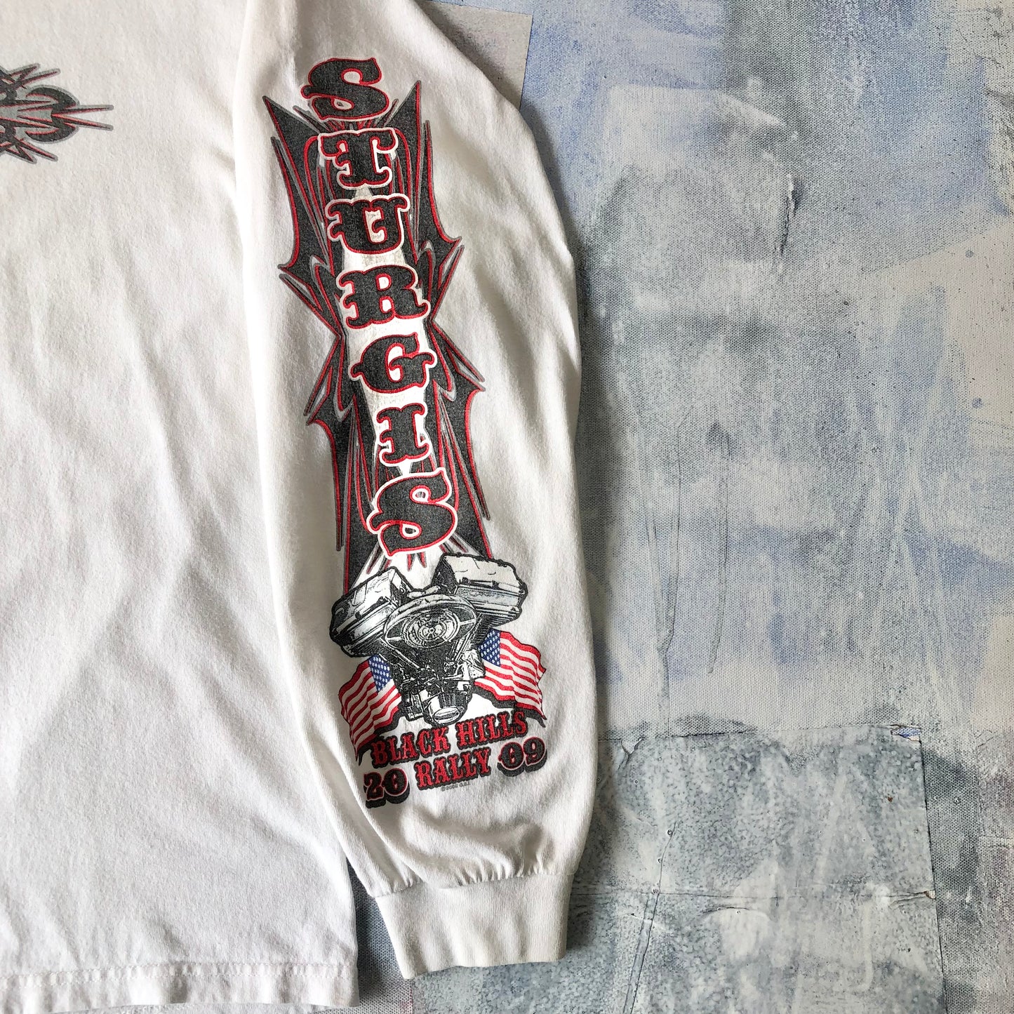 Vintage 2009 Sturgis Black Hills Ralley V Twin T Shirt XL