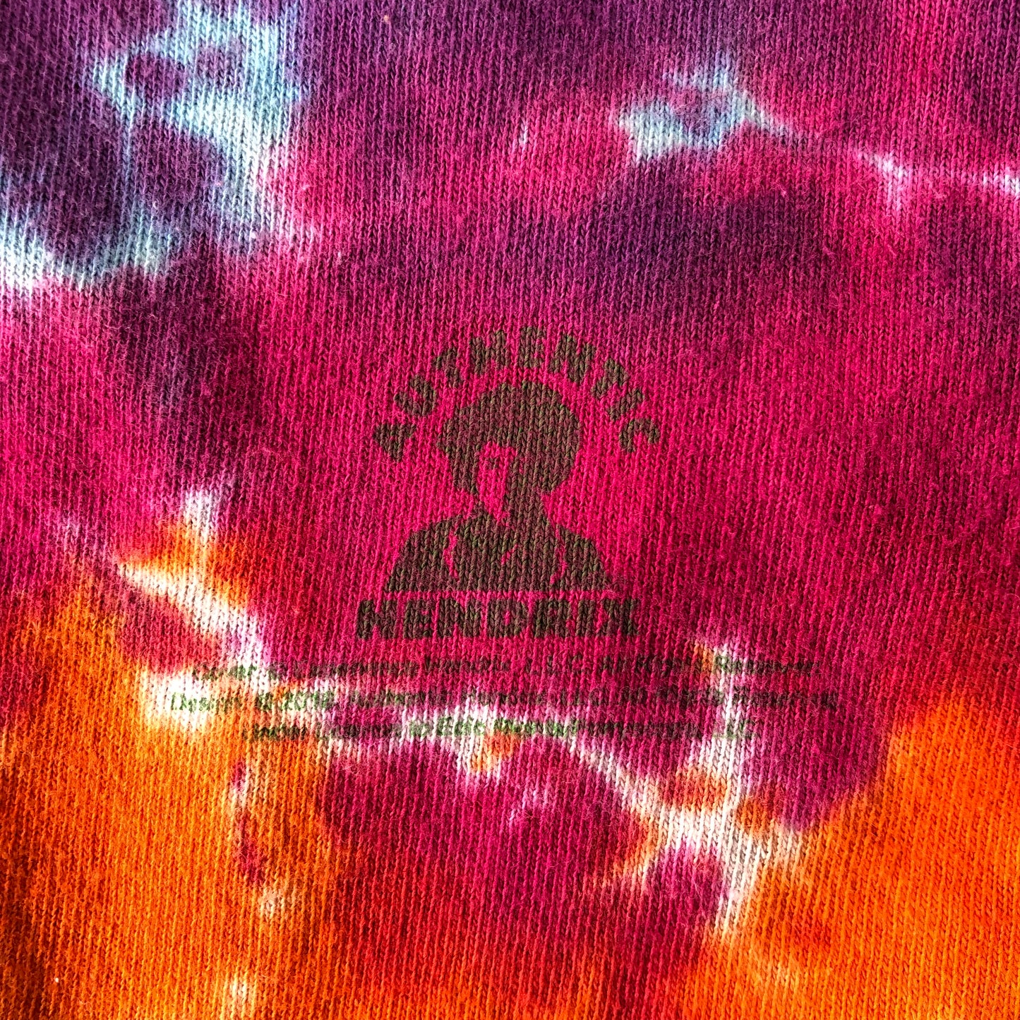 Vintage Liquid Blue The Jimmy Hendrix Experience Tie Dye T Shirt XXL