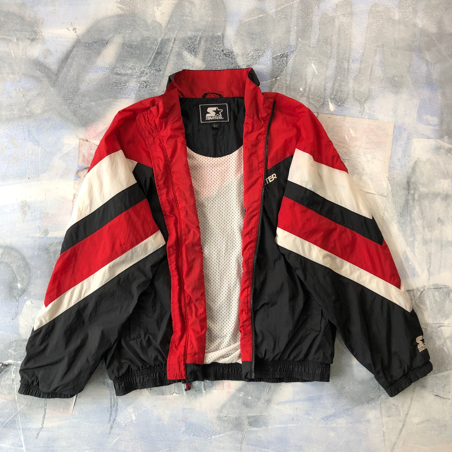 Starter Retro Windbreaker Zip Jacket L