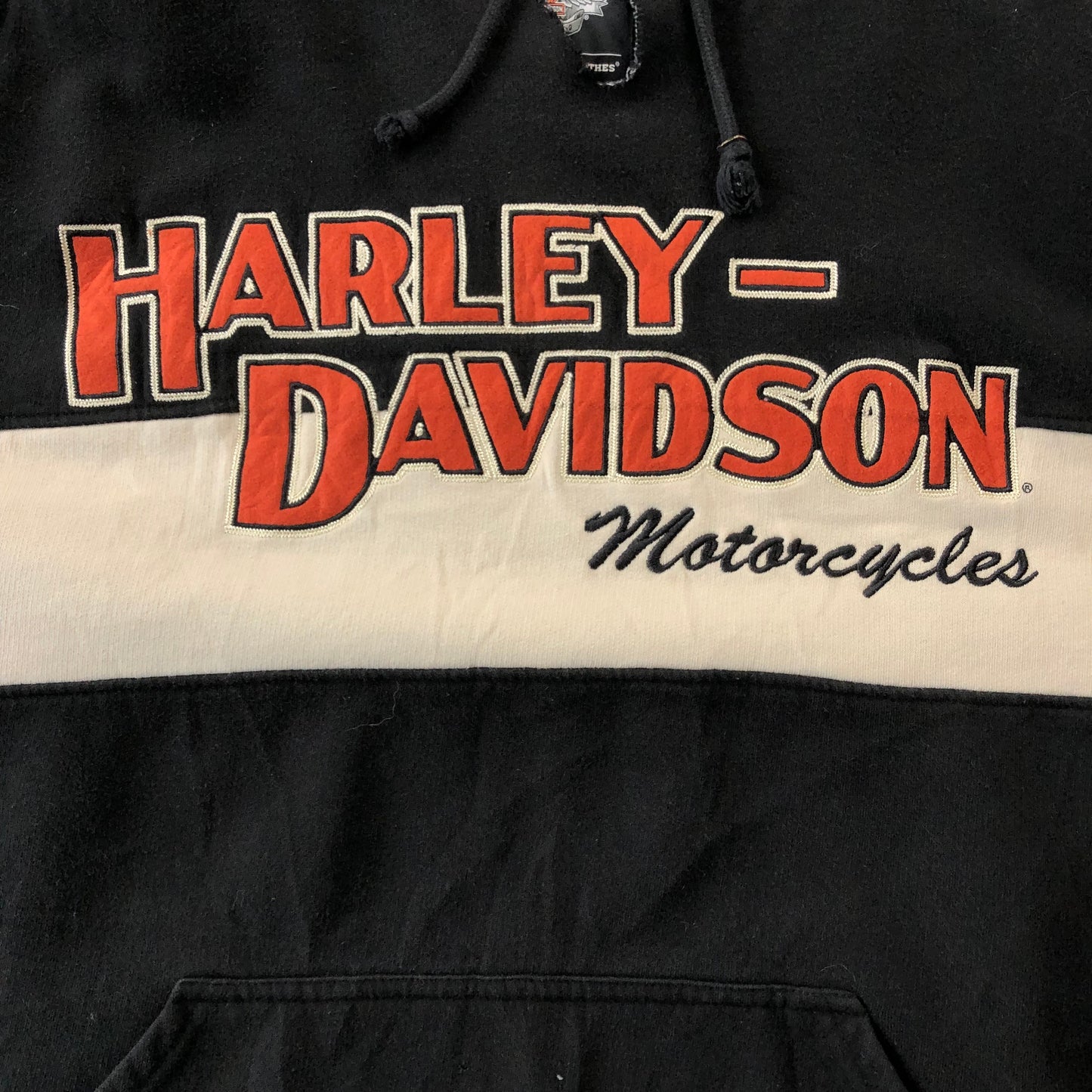 Harley Davidson Motocycles Embroided Hoodie Sweatshirt XXL