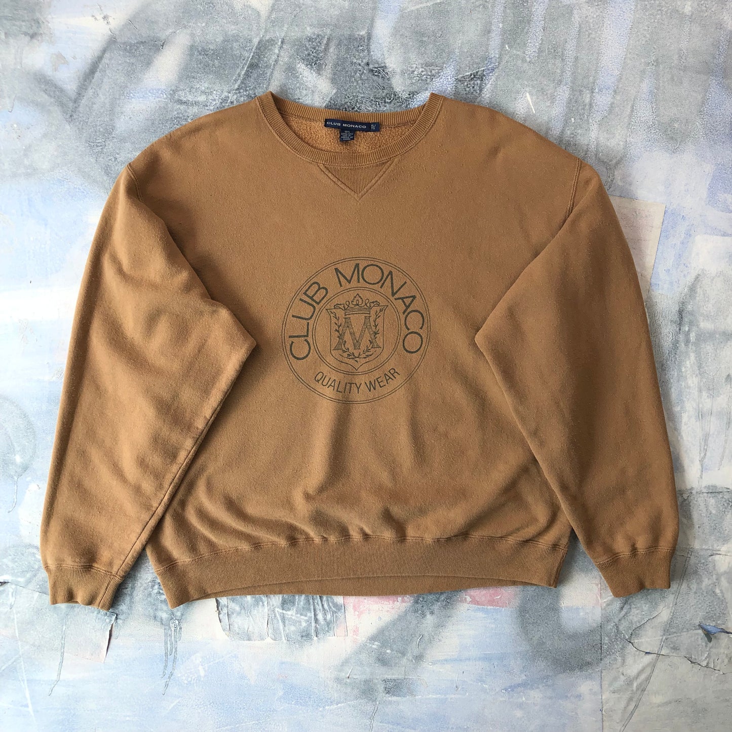 Vintage 90s Canada Club Monaco Quality Wear Crewneck Sweatshirt XL