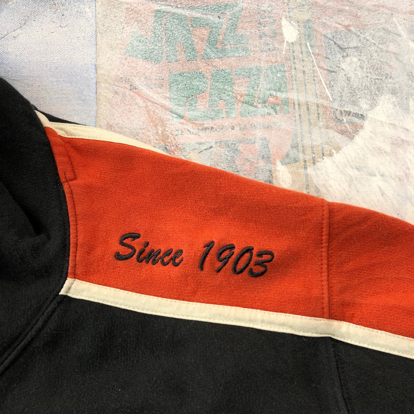 Harley Davidson Motocycles Embroided Hoodie Sweatshirt XXL
