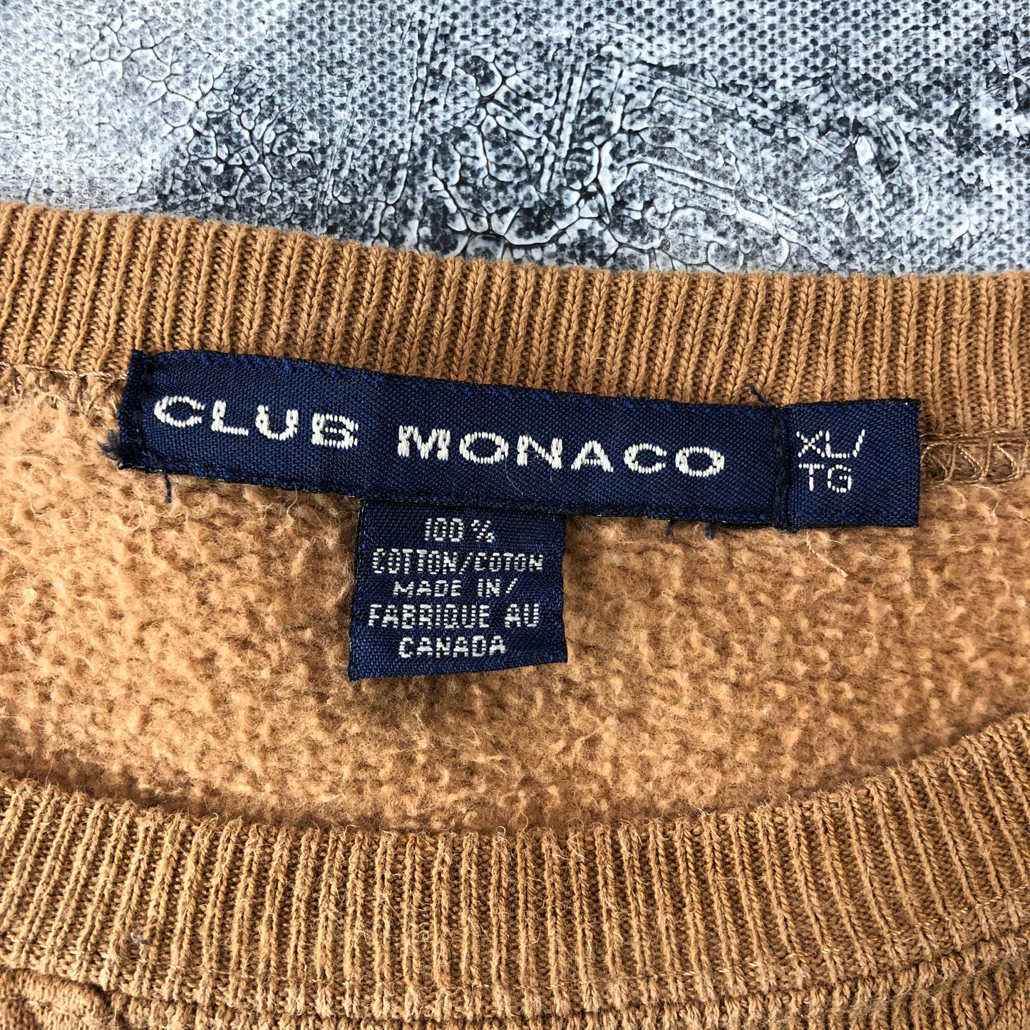 Vintage 90s Canada Club Monaco Quality Wear Crewneck Sweatshirt XL