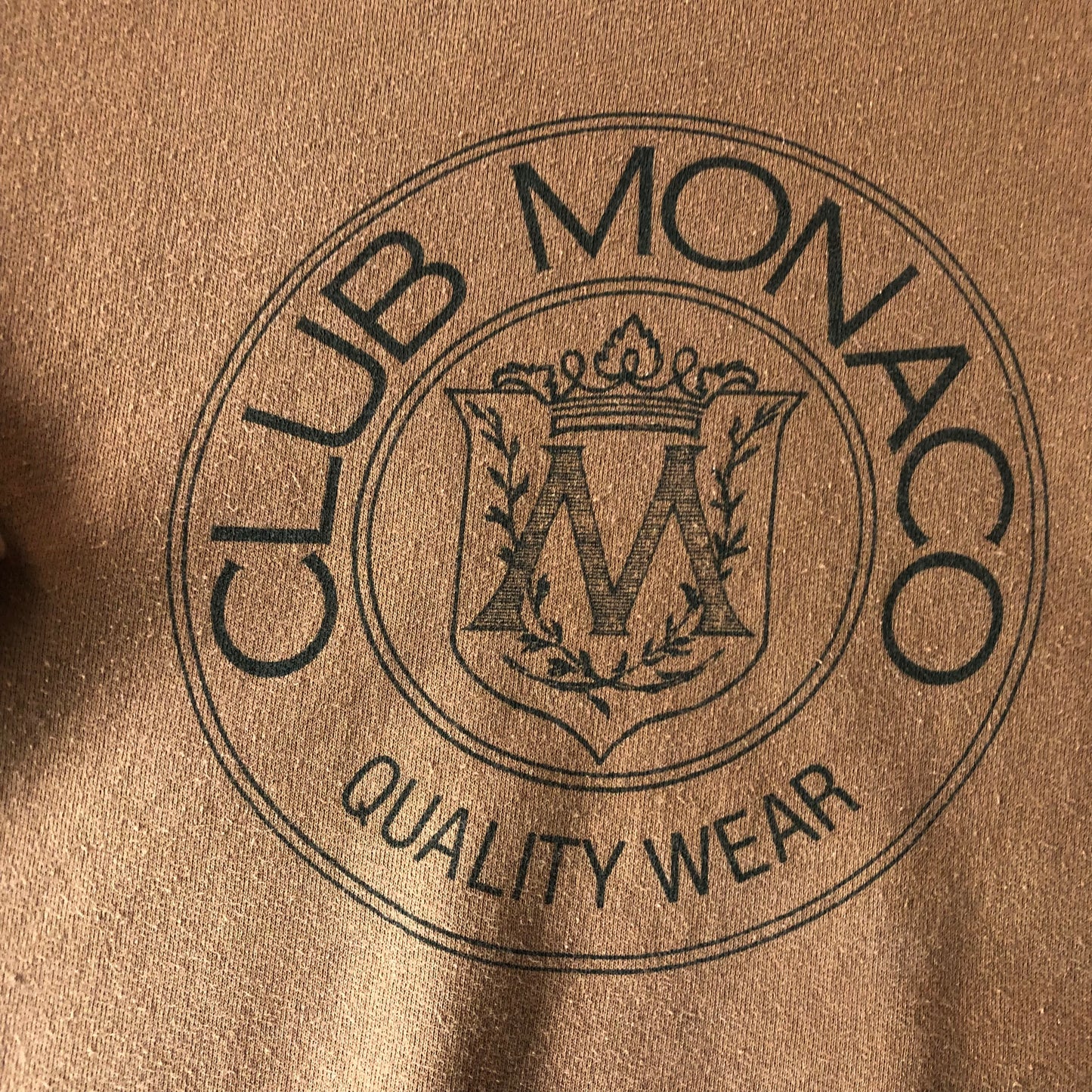 Vintage 90s Canada Club Monaco Quality Wear Crewneck Sweatshirt XL