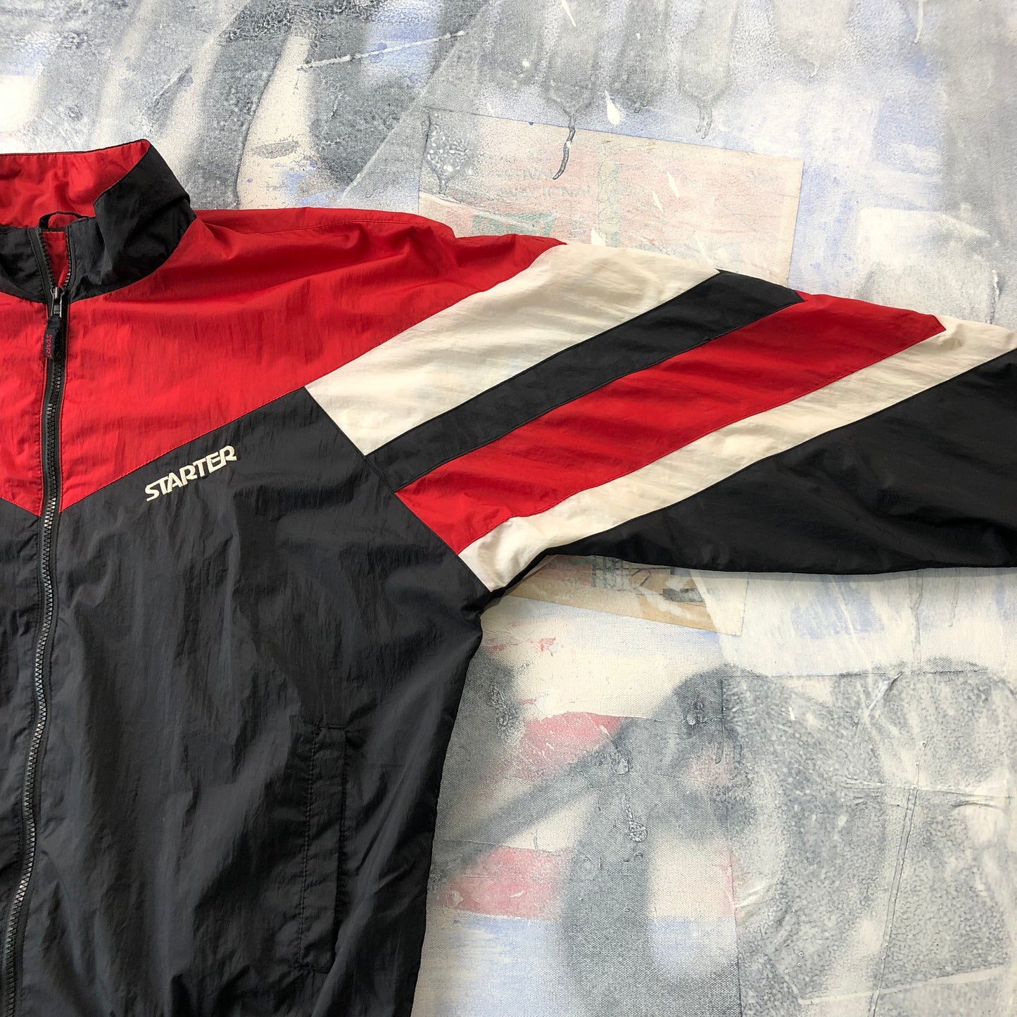 Starter Retro Windbreaker Zip Jacket L