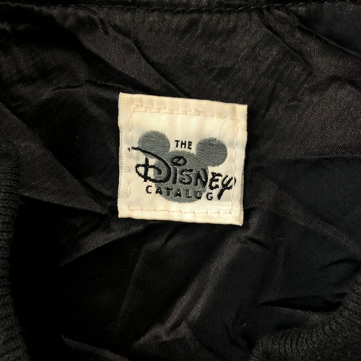 The Disney Catalog Mickeys Bowl A Rama Custom Stitch Satin Bomber Zip Jacket M