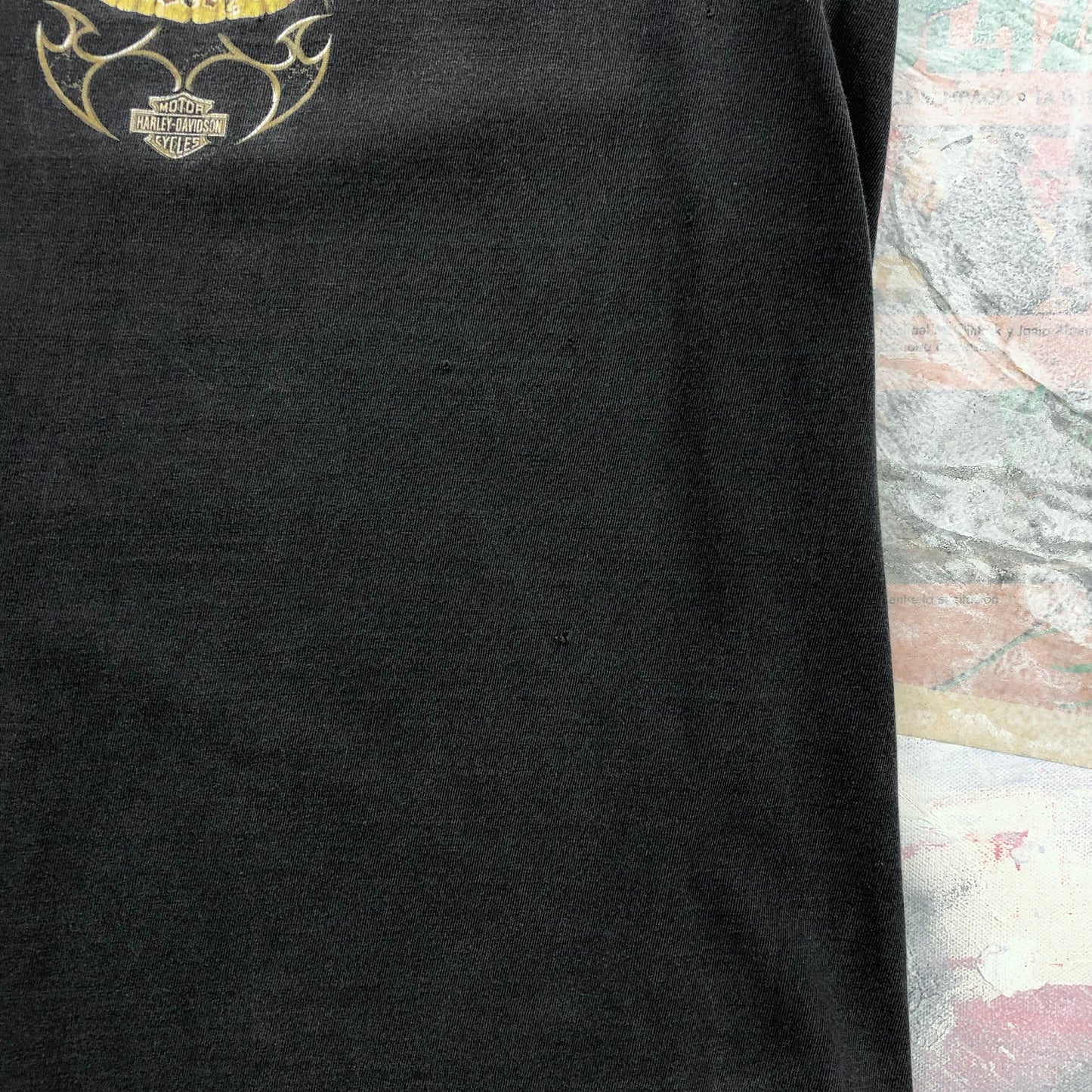 Harley Davidson Motorcycles Eagle Red Deer Alberta T Shirt M