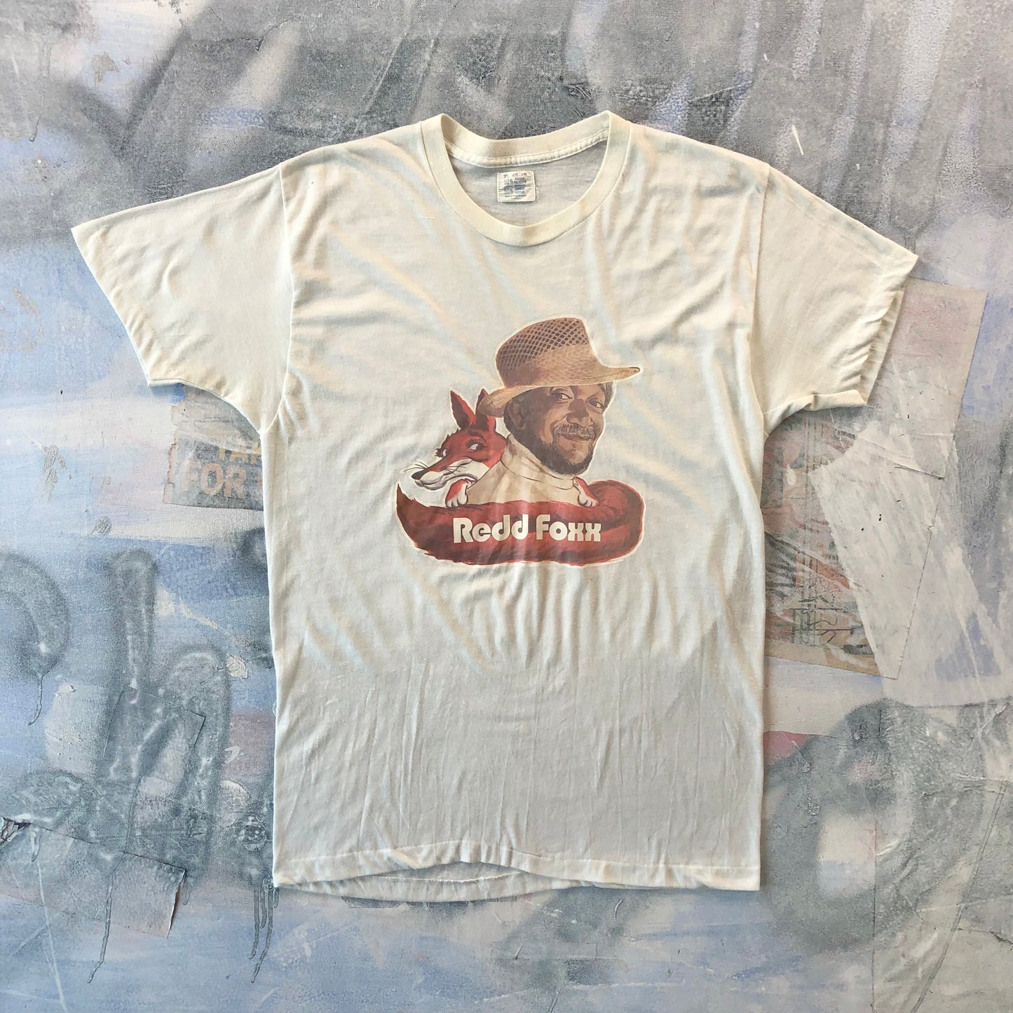 Vintage USA 70s Redd Foxx Single Stitch T Shirt XL