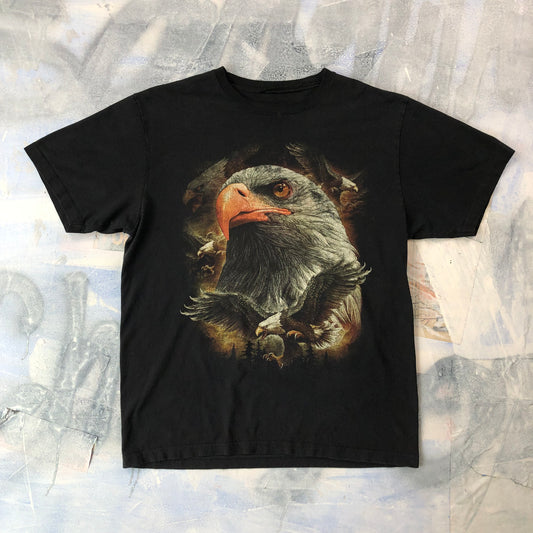 Vintage Eagle Head T Shirt XL