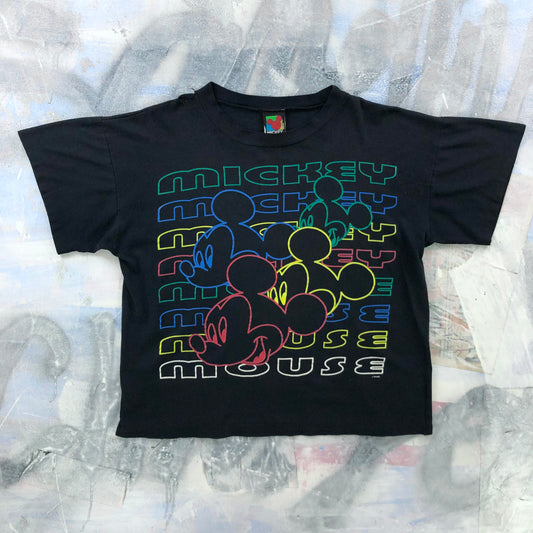 Vintage 80s Disney Mickey Mouse Single Stitch T Shirt L