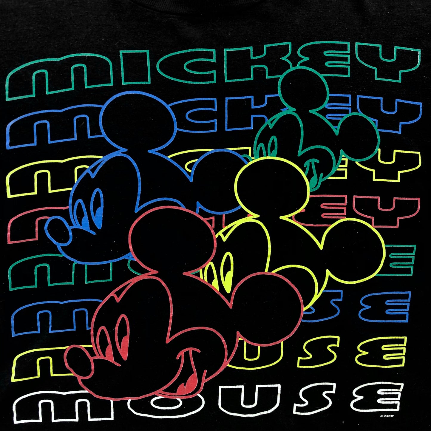 Vintage 80s Disney Mickey Mouse Single Stitch T Shirt L