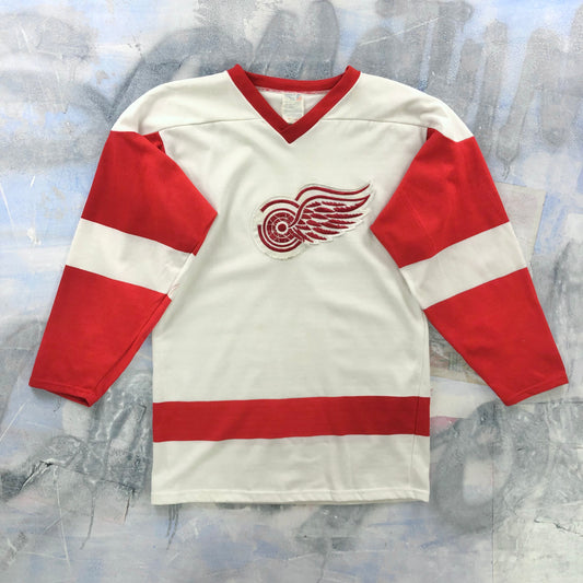 Vintage 80s NHL Detroit Red Wings Jersey XL
