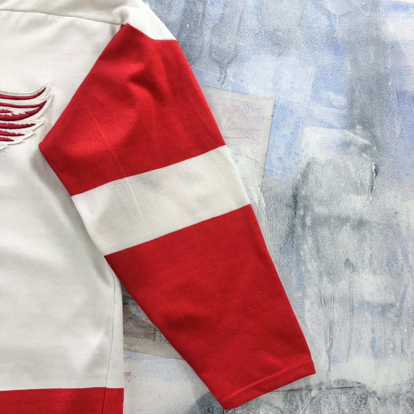 Vintage 80s NHL Detroit Red Wings Jersey XL