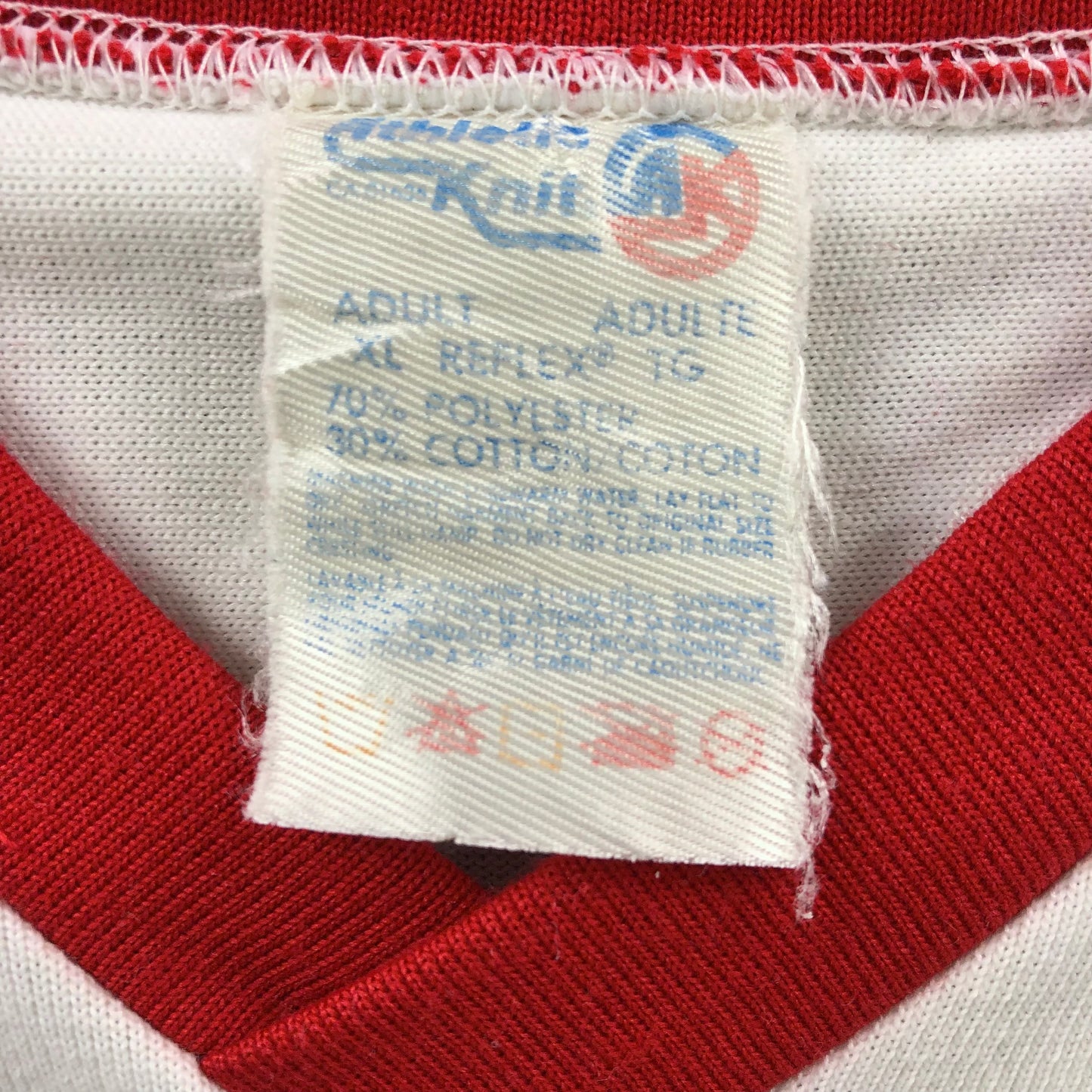 Vintage 80s NHL Detroit Red Wings Jersey XL