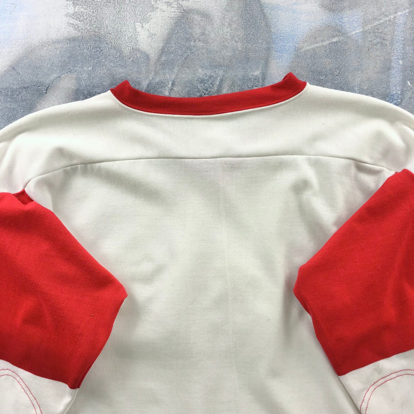 Vintage 80s NHL Detroit Red Wings Jersey XL