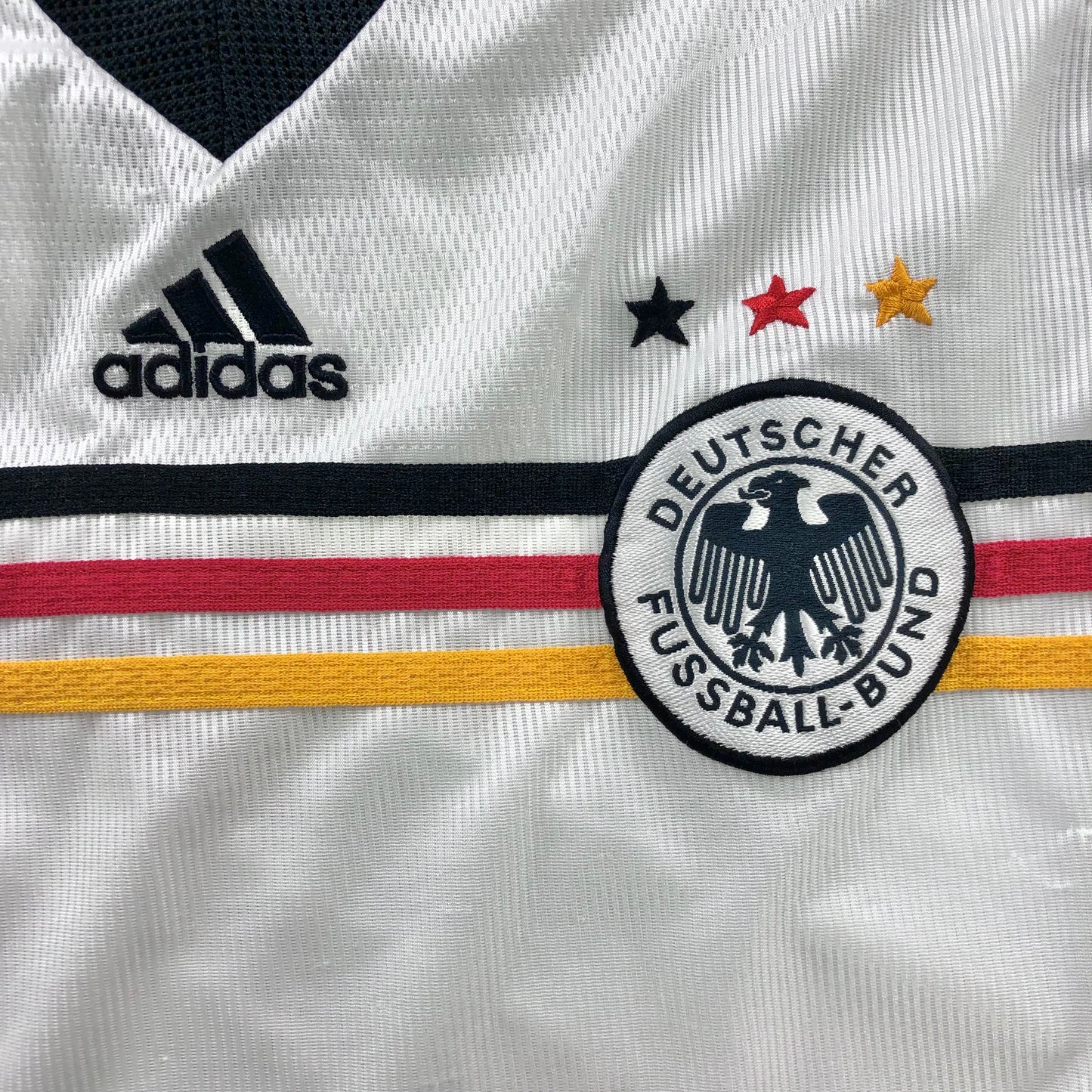 Vintage 90s Adidas Germany Futbol Jersey L