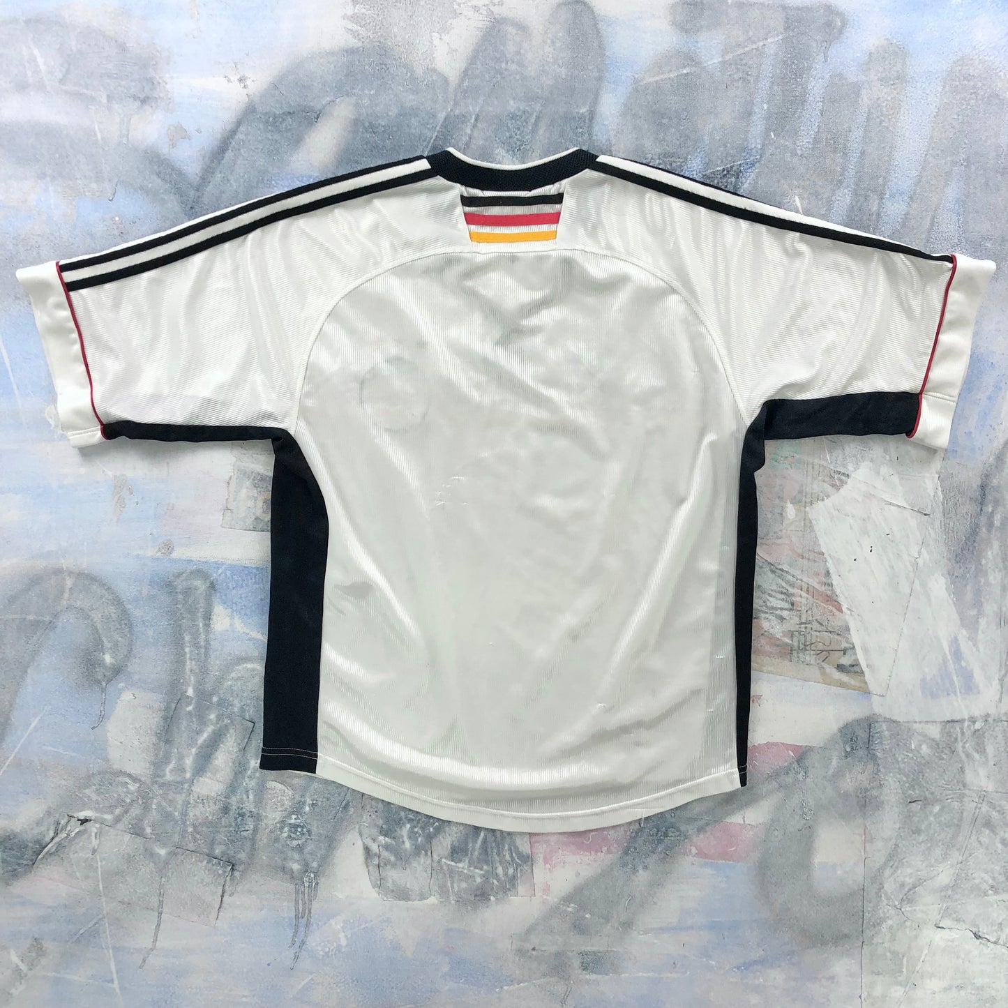 Vintage 90s Adidas Germany Futbol Jersey L