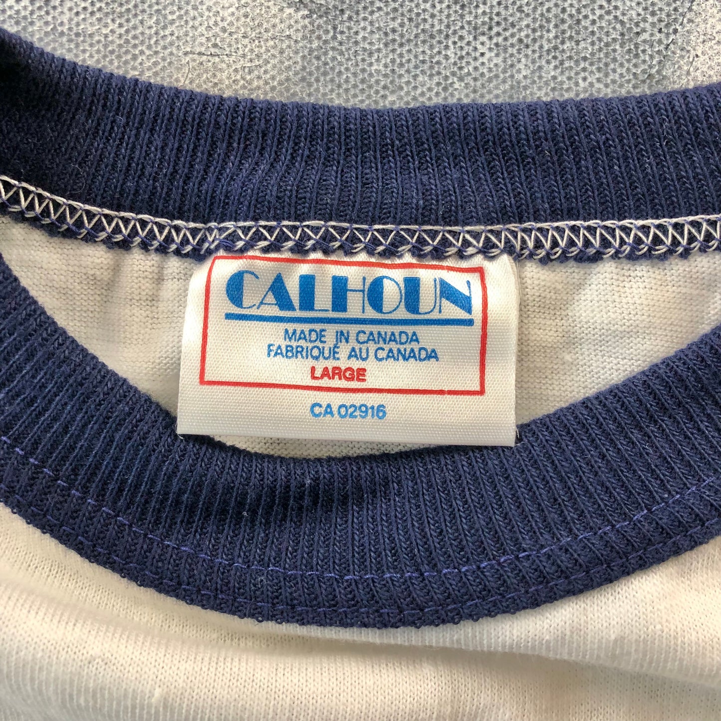 Vintage 80s Mecury Black Max Ringer T Shirt L