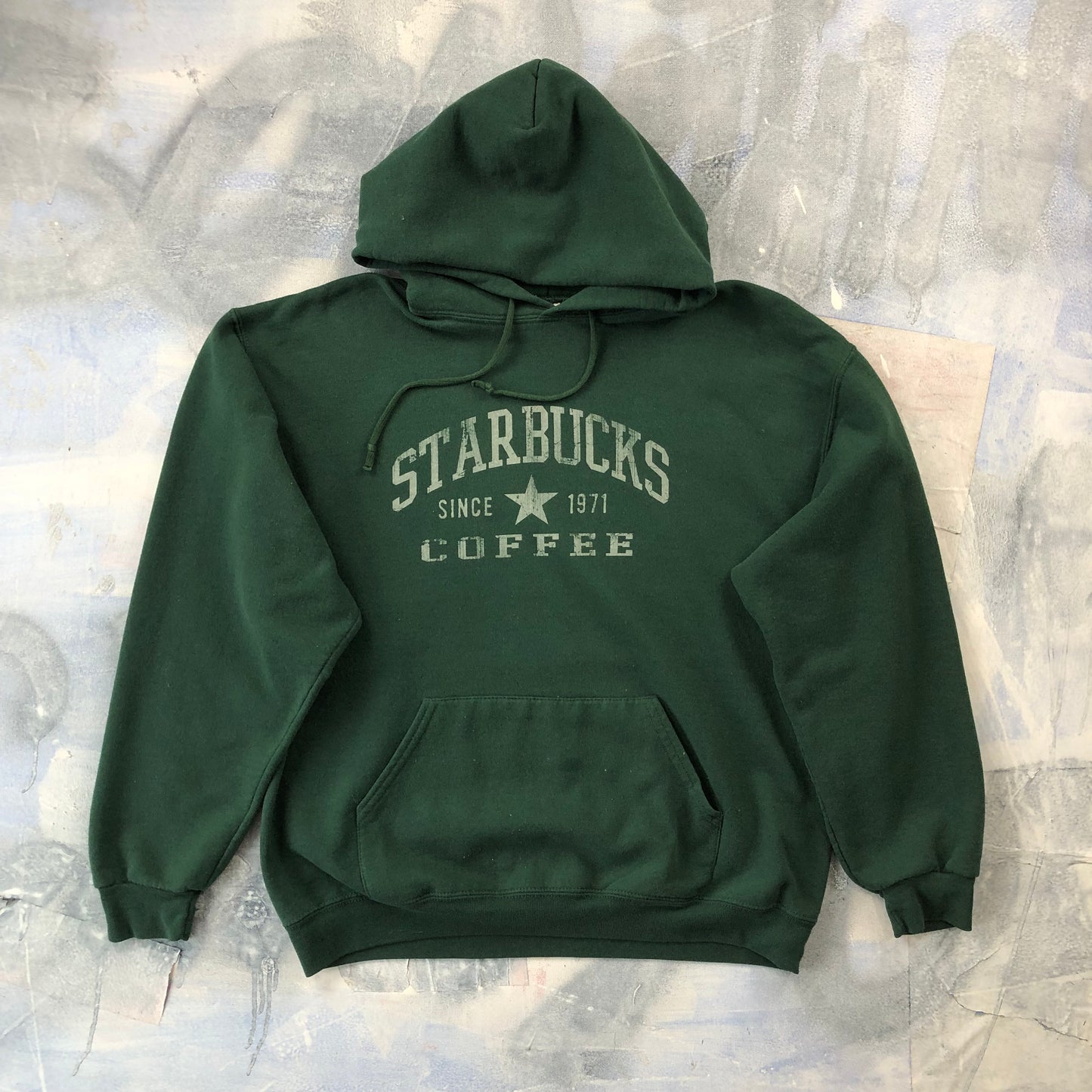 Vintage Starbucks Coffee Hoodie Sweatshirt L
