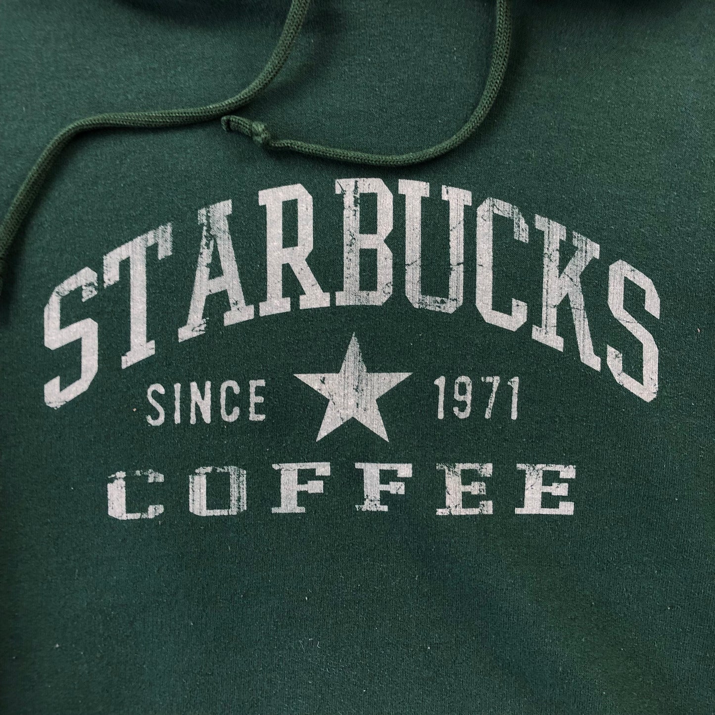 Vintage Starbucks Coffee Hoodie Sweatshirt L