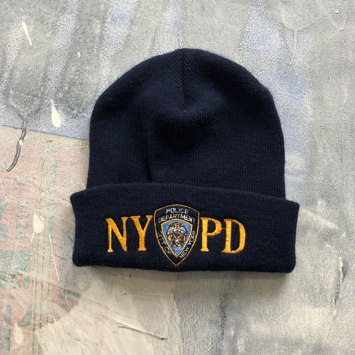 Vintage NYPD New York Police Department Toque