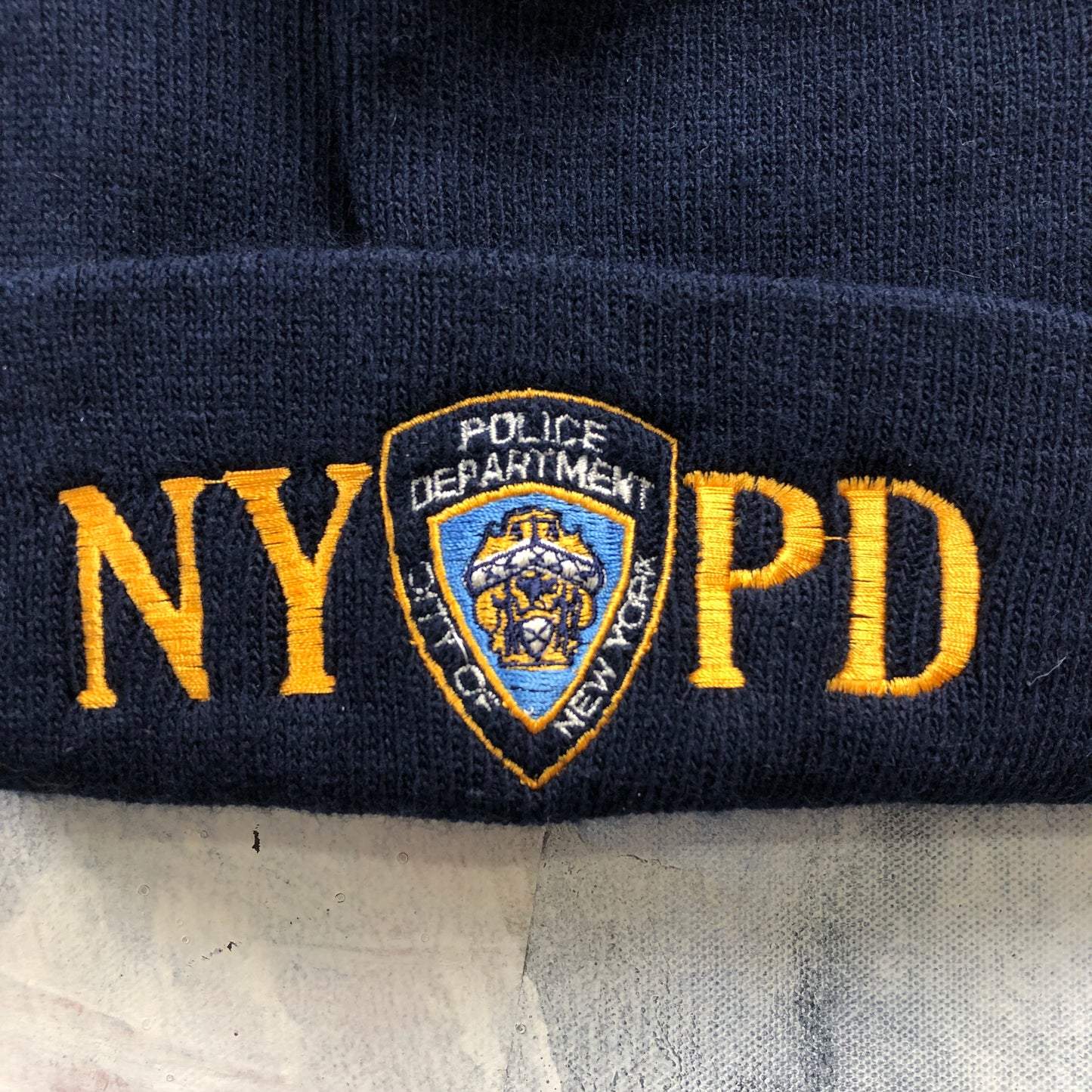 Vintage NYPD New York Police Department Toque