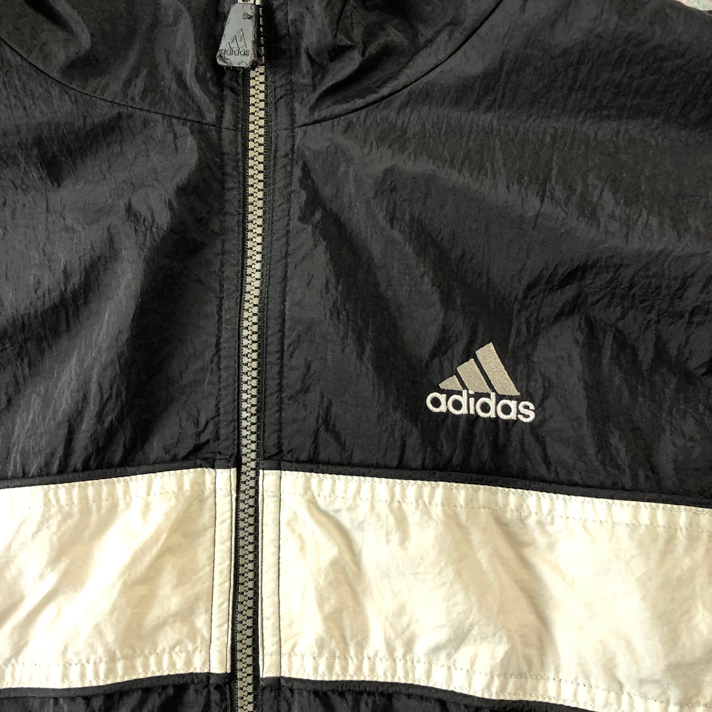 Adidas 90s Blanket Lined Windbreaker Zip Jacket M