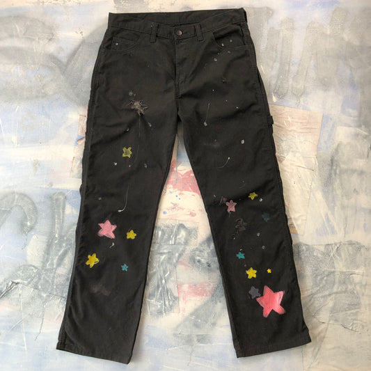 Dickies Custom Star Painted Workwear Pant W32