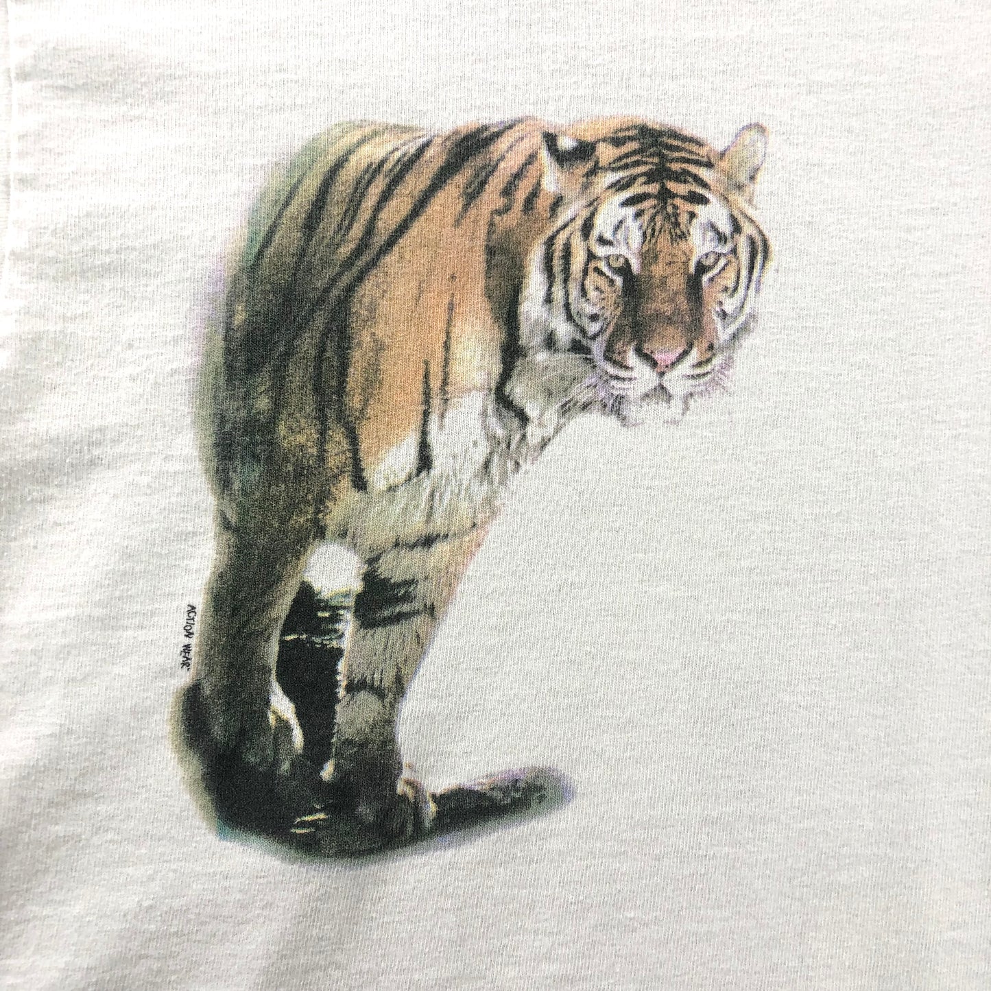 Vintage 90s USA Philadelphia Zoo Tigers Single Stitch T Shirt L