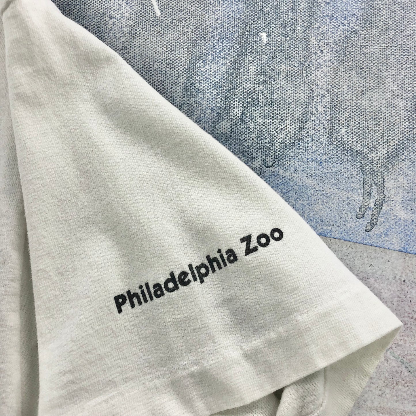 Vintage 90s USA Philadelphia Zoo Tigers Single Stitch T Shirt L