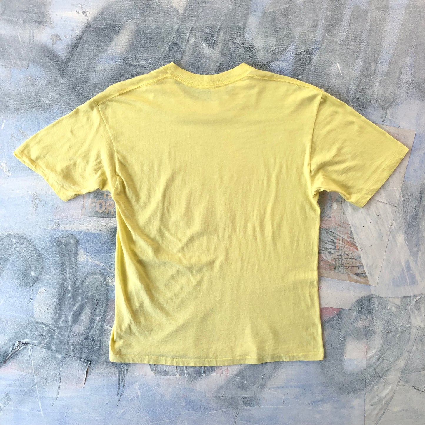 Vintage USA 70s Las Vegas Sun Heat Wave Face Shit T Shirt XL