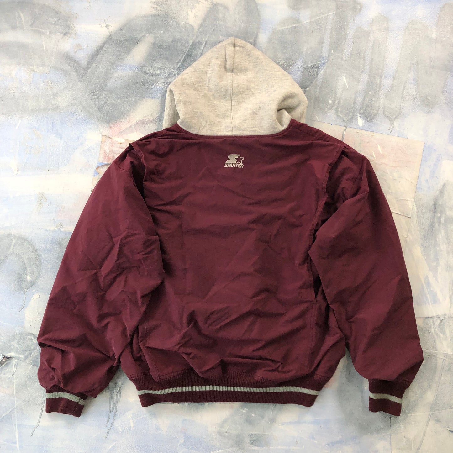 Starter Retro Hooded Puffer Jacket M