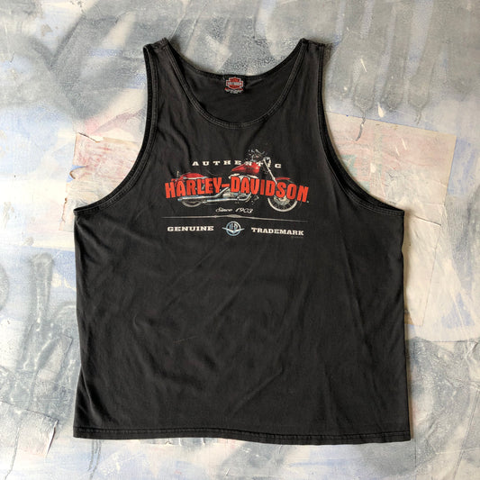 Vintage Harley Davidson Motorcycles Pooles Tank Top XXL