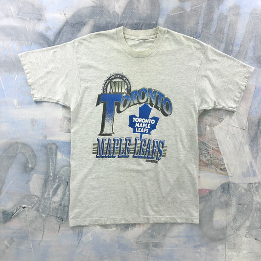 Vintage 90s NHL Toronto Maple Leafs Single Stitch T Shirt XL