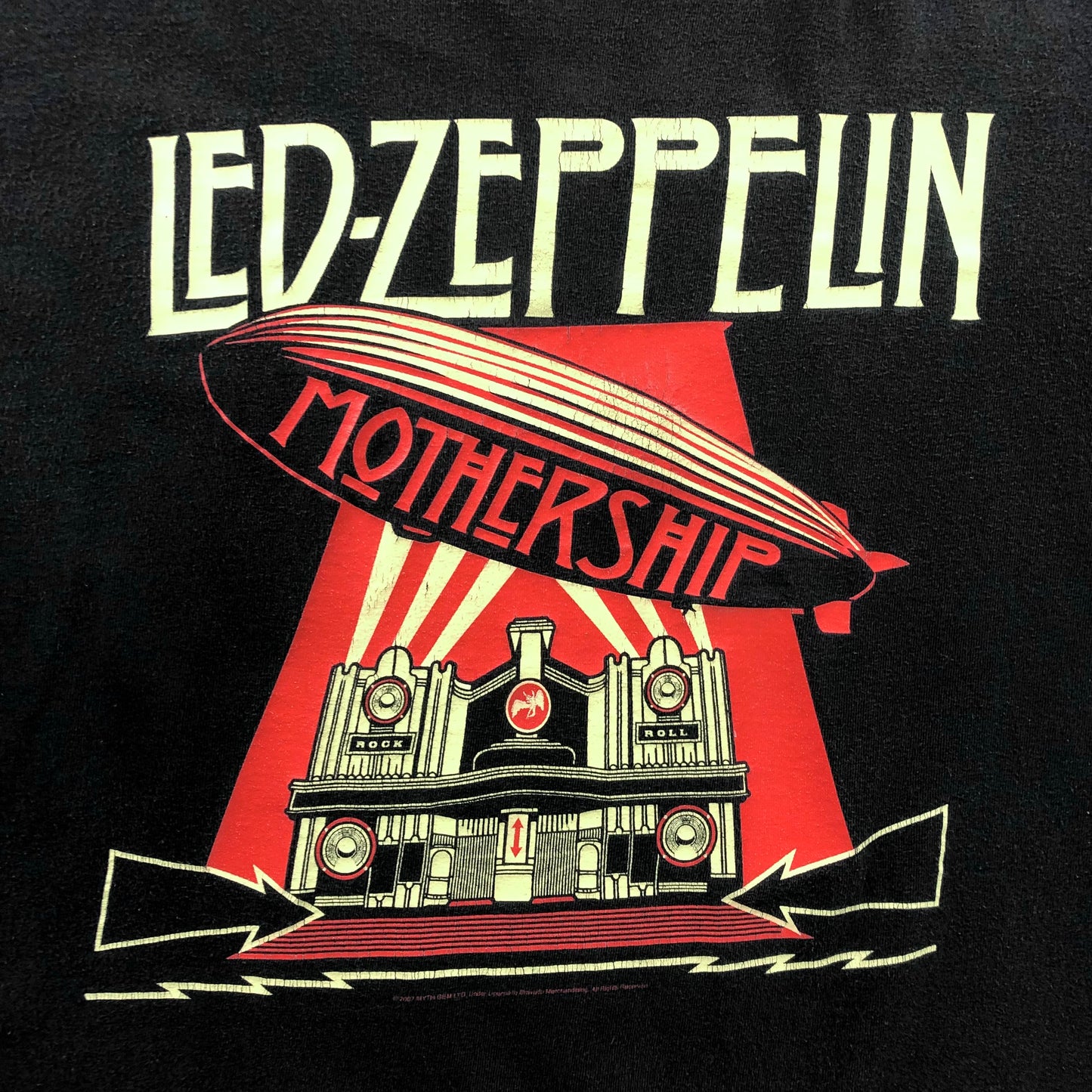 Vintage Led Zeppelin Mothership T Shirt XL