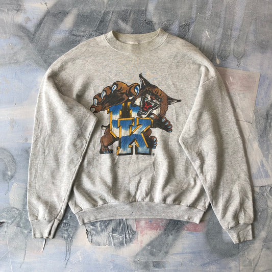 University of Kentucky Wildcats Retro USA Crewneck Sweatshirt XL