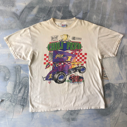 Vintage Original Chili Feed Sprint Car Racing 97 T Shirt XL