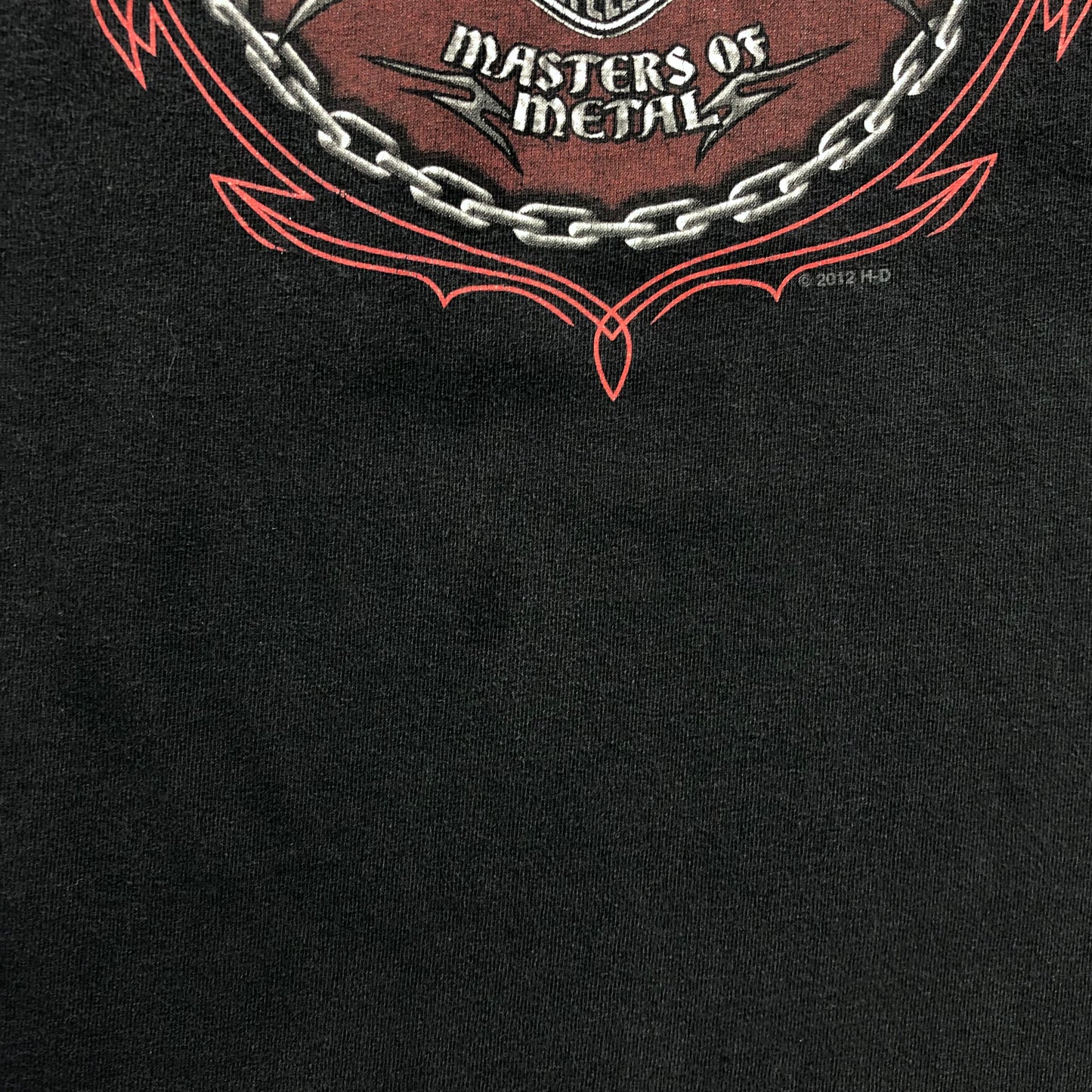 Vintage Harley Davidson Motorcycles Masters Of Metal Fort McMurray Alberta T Shirt XL