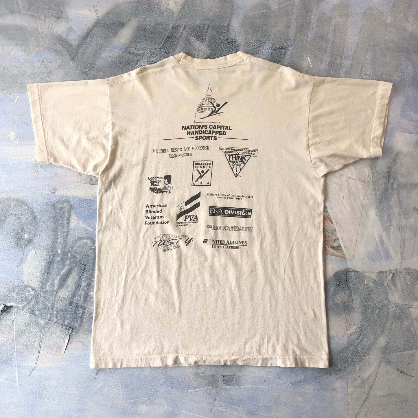 13th Annual Halloween 10k/5K Run Haines Point Washington DC Retro USA T Shirt XL