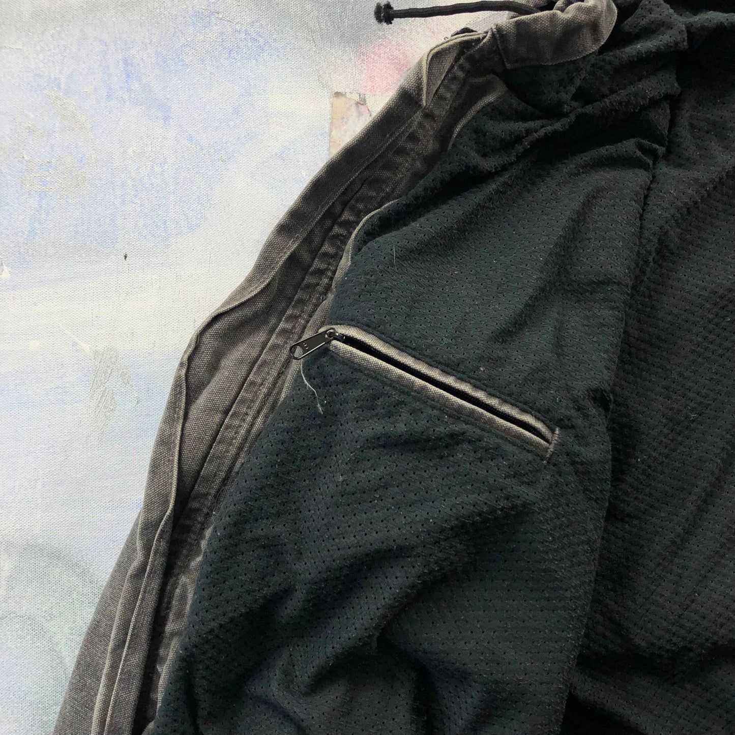 Vintage Carhartt J360 GVL Workwear Hooded Zip Jacket XXL