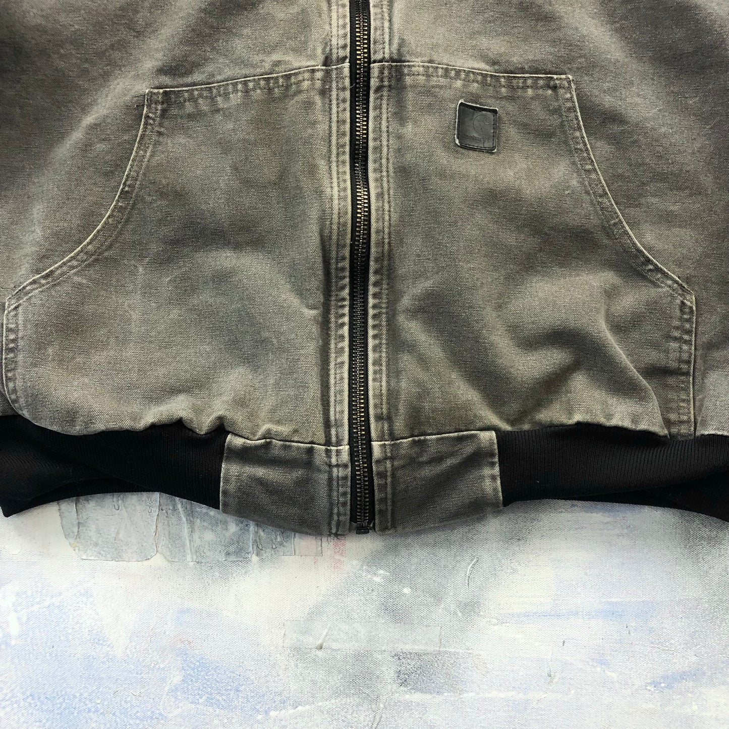 Vintage Carhartt J360 GVL Workwear Hooded Zip Jacket XXL