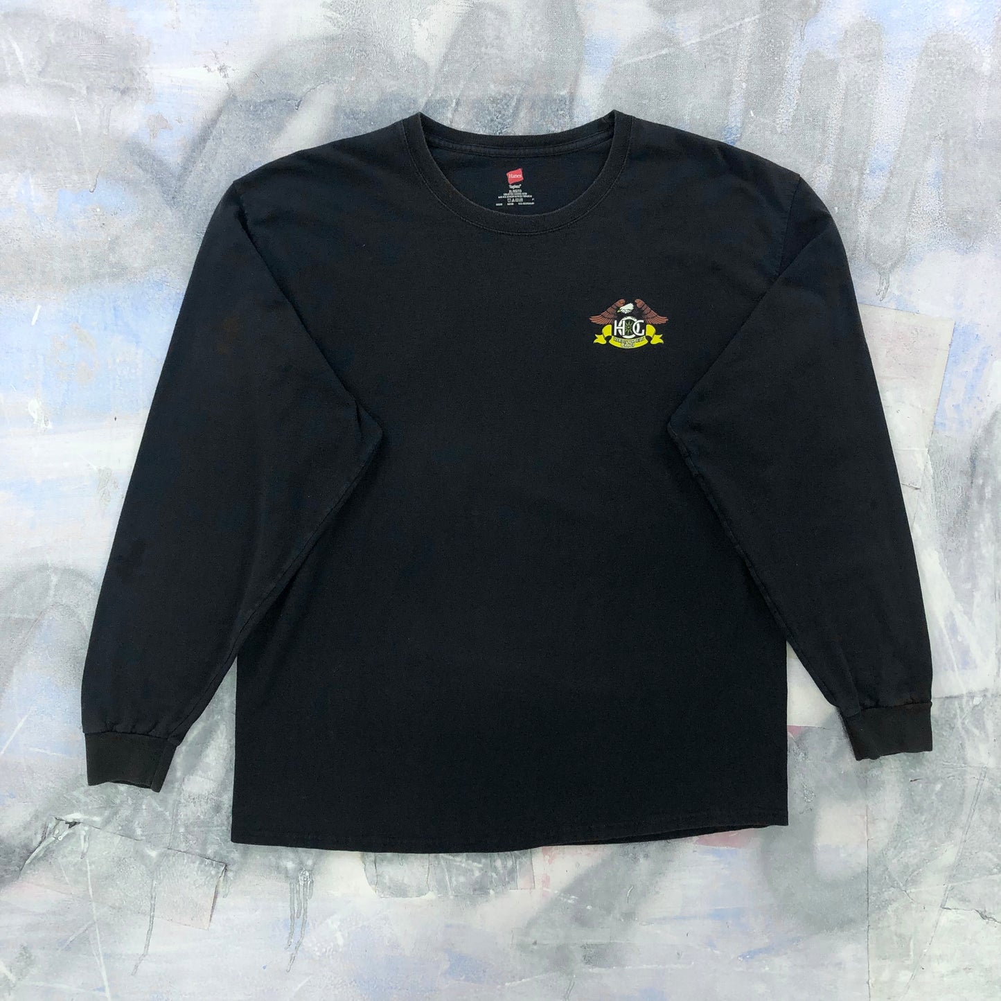 Vintage Harley Davidson Motorcycle HOG Calgary Alberta Long Sleeve T Shirt XL