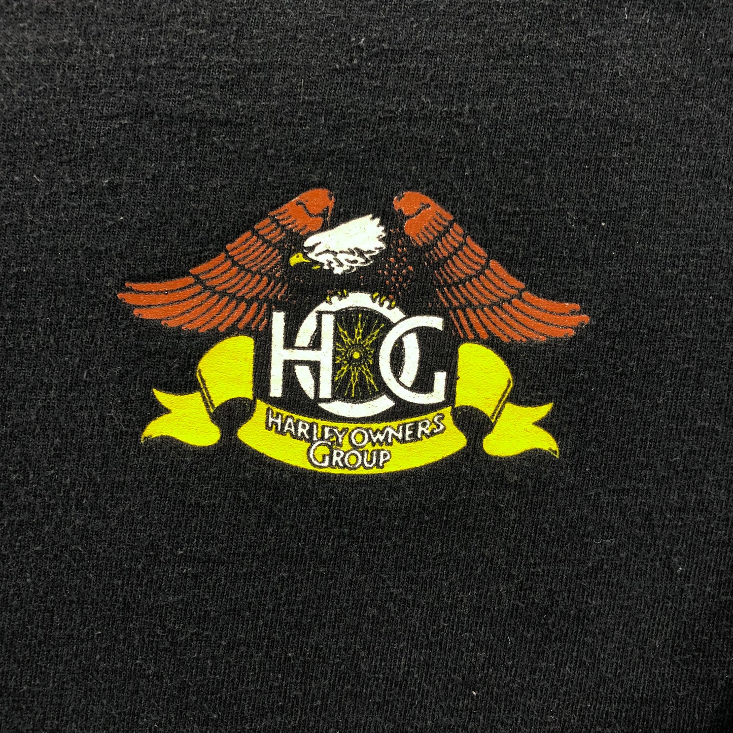 Vintage Harley Davidson Motorcycle HOG Calgary Alberta Long Sleeve T Shirt XL
