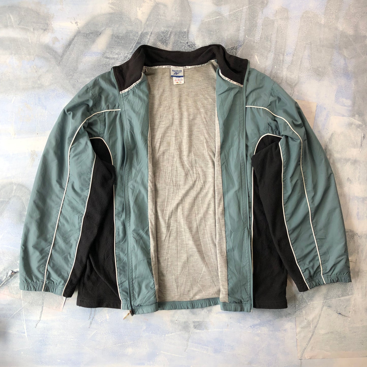 Reebok Blanket Lined Retro Zip Jacket XL