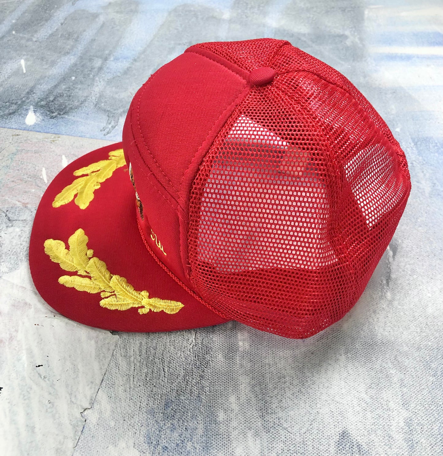 Vintage San Francisco Commander VIce Squad Eagle Trucker Snapback Hat