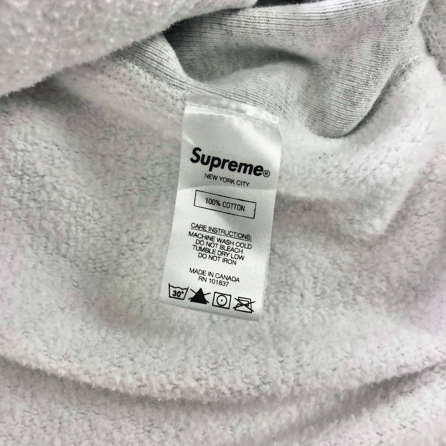 Vintage Supreme Traffic Cone Heavyweight Hoodie Sweatshirt XL