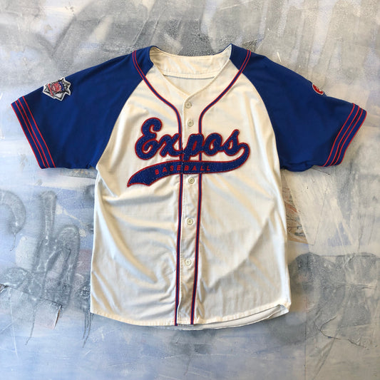 Vintage Starter MLB Montreal Expos Button Shirt L